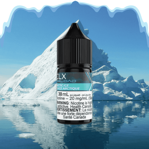 Arctic Ice Salt by CLX Reload E-Liquid 30mL / 10mg Vapexcape Vape and Bong Shop Regina Saskatchewan