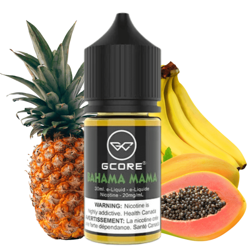 Bahama Mama Salt by GCore E-Liquid-30ml 20mg / 30ml Vapexcape Vape and Bong Shop Regina Saskatchewan