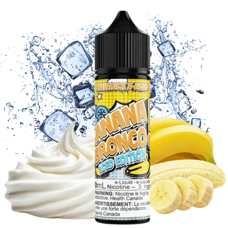 banana bronco iced by maverick e liquid vapexcape vape and bong shop regina saskatchewan 31257174081599