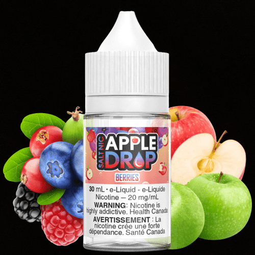 berries salt by apple drop e liquid vapexcape vape and bong shop regina saskatchewan 31257160712255