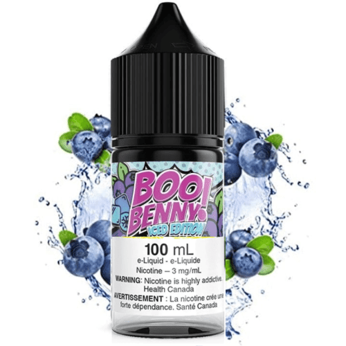 Boo Benny Ice by Maverick E-Liquid-100ml 100ml / 3mg Vapexcape Vape and Bong Shop Regina Saskatchewan