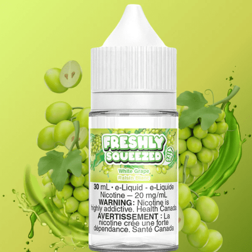 Fresh Squeezed Salt-White Grape 30ml / 12mg Vapexcape Vape and Bong Shop Regina Saskatchewan