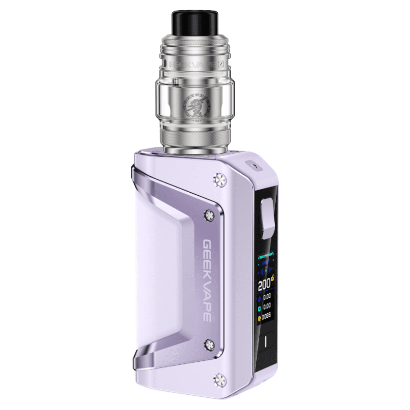 Geekvape Aegis Legend 3 200w Starter Kit Purple Vapexcape Vape and Bong Shop Regina Saskatchewan