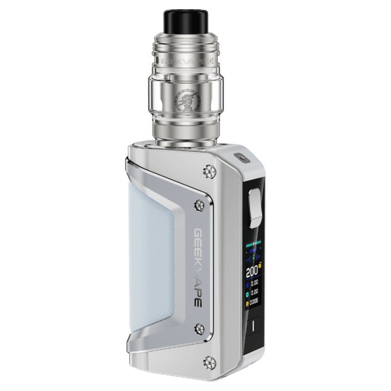 Geekvape Aegis Legend 3 200w Starter Kit Silver Vapexcape Vape and Bong Shop Regina Saskatchewan