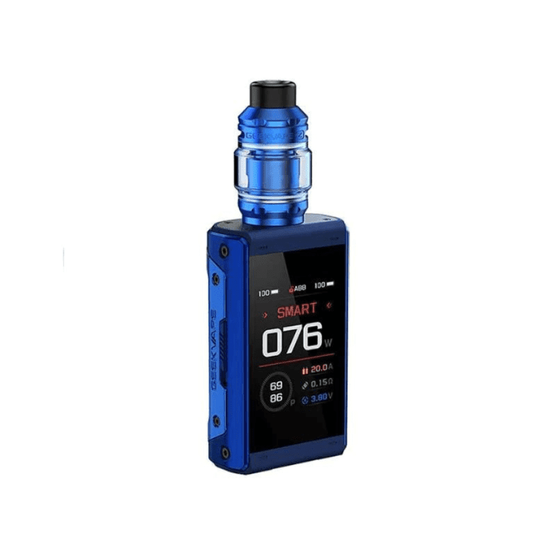 GeekVape Aegis T200 Box Mod Kit Navy Blue. Vapexcape Vape and Bong Shop Regina Saskatchewan