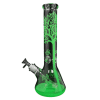 Giving Tree Beaker Bong-14" Green Vapexcape Vape and Bong Shop Regina Saskatchewan