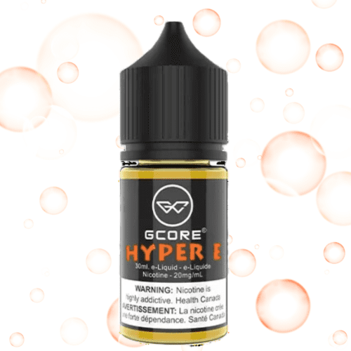 Hyper E Salt by Gcore E-Liquid-30ml 30ml / 20mg Vapexcape Vape and Bong Shop Regina Saskatchewan