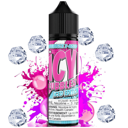 Icy Bubbles by Maverick E-Liquid 60ml / 3mg Vapexcape Vape and Bong Shop Regina Saskatchewan