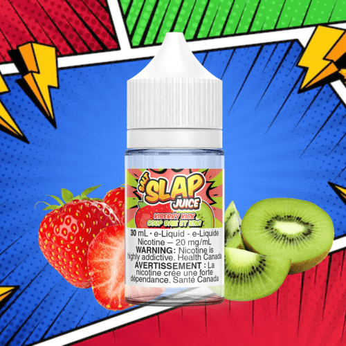 KiBerry Kick Salt by Slap Juice 30ml / 12mg Vapexcape Vape and Bong Shop Regina Saskatchewan