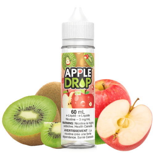 Kiwi by Apple Drop E-Liquid 60ml / 0mg Vapexcape Vape and Bong Shop Regina Saskatchewan