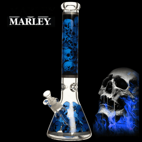 Marley Quirky Chaos 7mm Beaker Bong-16" 16" Vapexcape Vape and Bong Shop Regina Saskatchewan