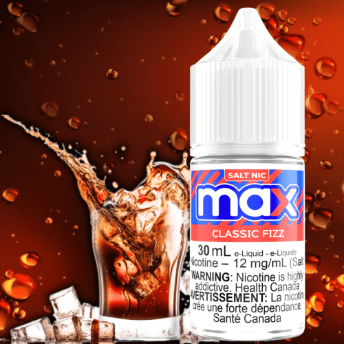 Max E-Liquid - Classic Fizz Salt 30ml / 12mg Vapexcape Vape and Bong Shop Regina Saskatchewan