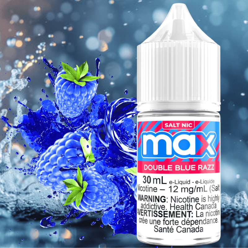 max e liquid double blue razz salt vapexcape vape and bong shop regina saskatchewan 31860832239679