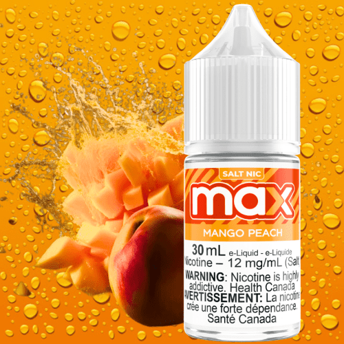 max e liquid mango peach salt vapexcape vape and bong shop regina saskatchewan 31860832469055