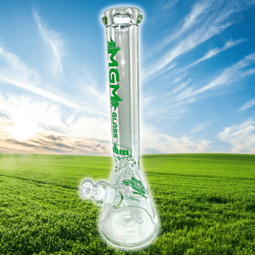 MGM Glass 9mm Classic Clear Logo Beaker-16