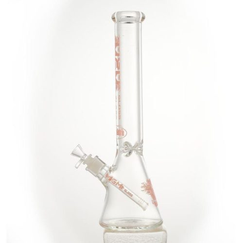 mgm glass 9mm classic clear logo beaker 16 vapexcape vape and bong shop regina saskatchewan 31255941120063