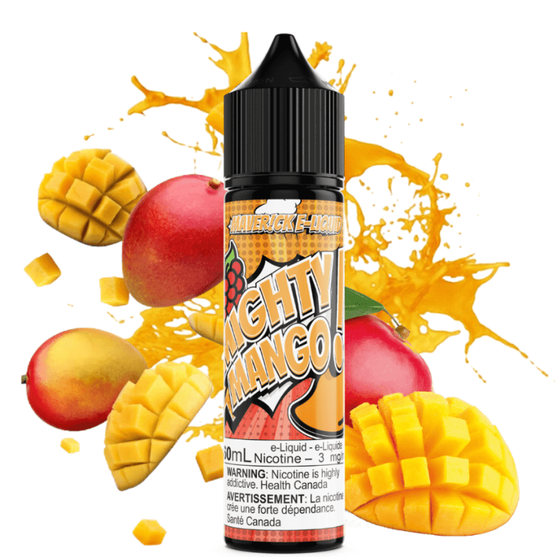 mighty mango by maverick e liquid vapexcape vape and bong shop regina saskatchewan 31257266847807