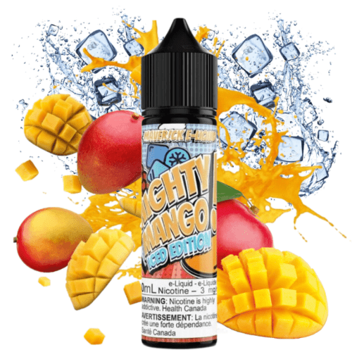 Mighty Mango Iced by Maverick E-Liquid 60ml / 3mg Vapexcape Vape and Bong Shop Regina Saskatchewan