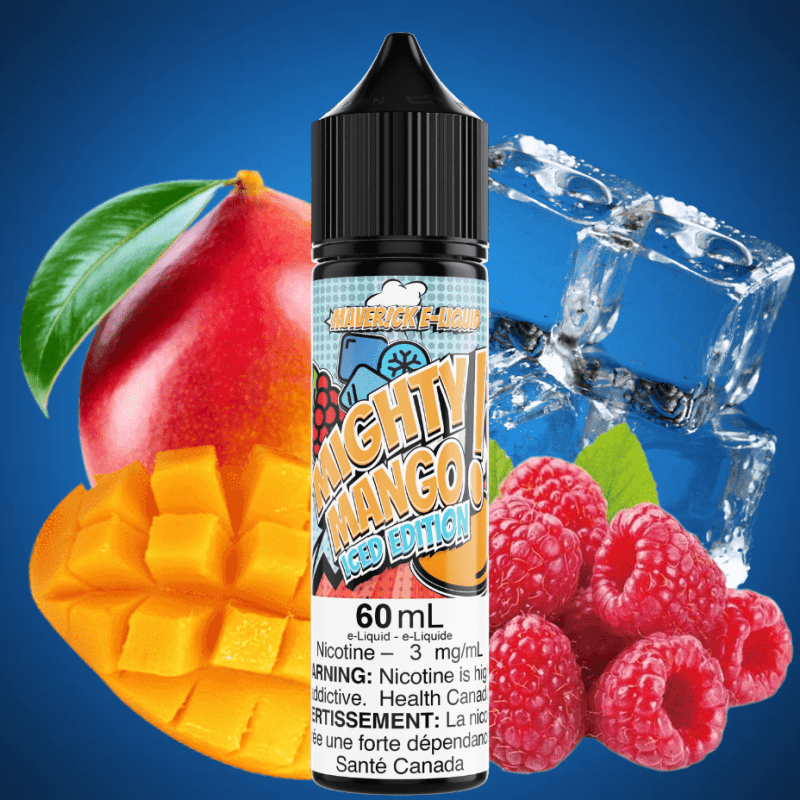 mighty mango iced by maverick e liquid vapexcape vape and bong shop regina saskatchewan 31487484723263