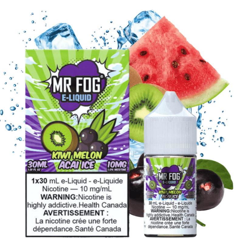 mr fog salt kiwi melon acai ice 30ml 30ml 20mg vapexcape vape and bong shop regina saskatchewan 31256360124479