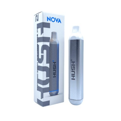 Nova Hush 2 510 Thread Battery White Metal Vapexcape Vape and Bong Shop Regina Saskatchewan