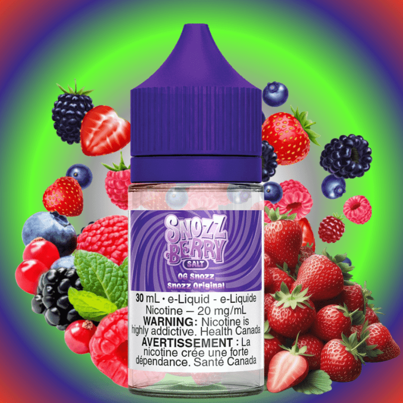 og snozz salt by snozzberry e liquid vapexcape vape and bong shop regina saskatchewan 31720446820415