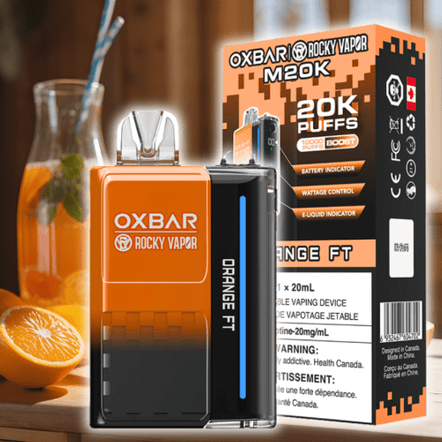 OXBAR M20K Disposable Vape - Orange FT 20000 Vapexcape Vape and Bong Shop Regina Saskatchewan