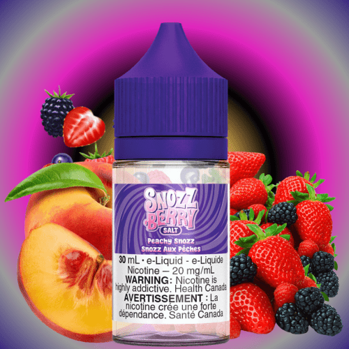 peach snozz salt by snozzberry e liquid vapexcape vape and bong shop regina saskatchewan 31720481685567