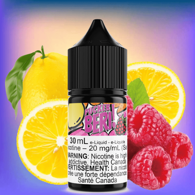 pucker beri salt by maverick e liquid vapexcape vape and bong shop regina saskatchewan 31487418695743