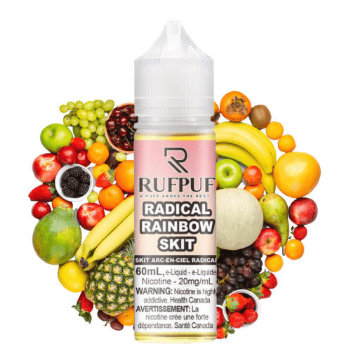 Radical Rainbow Skit Salt by Rufpuf E-Liquid-60ml 20mg / 60mL Vapexcape Vape and Bong Shop Regina Saskatchewan