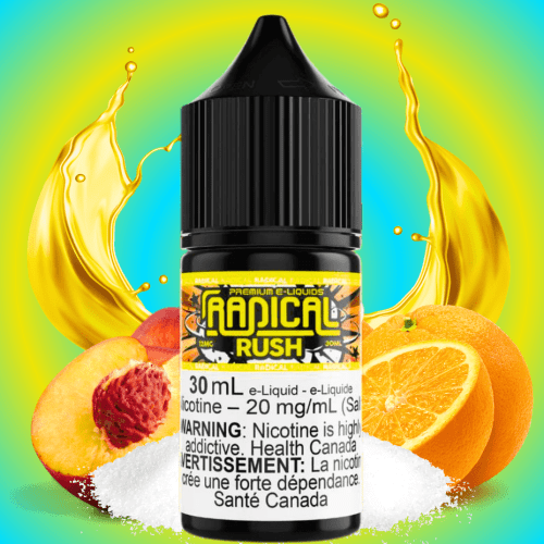 rush salt nic by radical e liquid vapexcape vape and bong shop regina saskatchewan 32305560125503