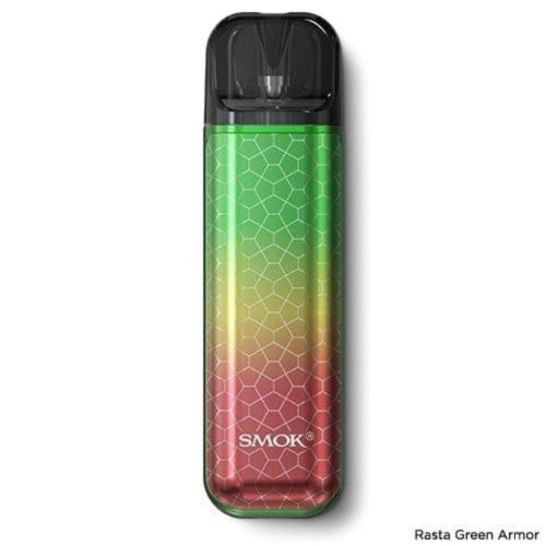 Smok Novo 2S Pod Kit Rasta Green Armour Vapexcape Vape and Bong Shop Regina Saskatchewan