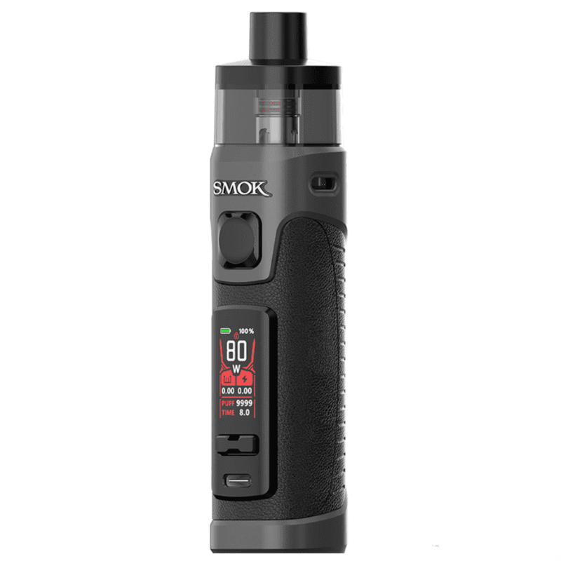 Smok RPM 5 Vape Pod Kit-80W Black Leather Vapexcape Vape and Bong Shop Regina Saskatchewan