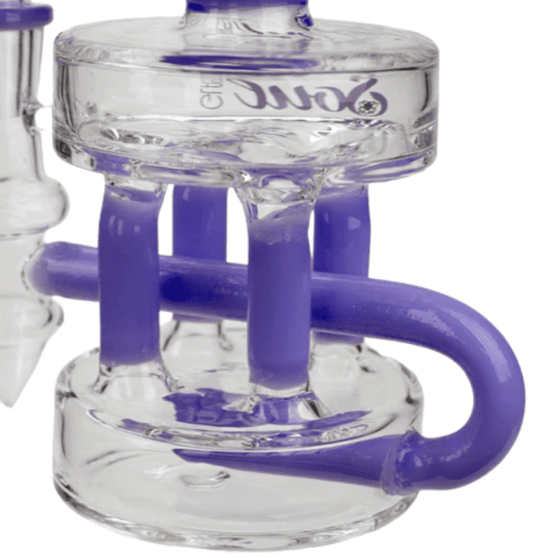 soul glass 2 in 1 double deck recycler 7 vapexcape vape and bong shop regina saskatchewan 31256598249535