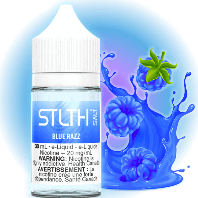 stlth salt blue razz 30ml 20mg vapexcape vape and bong shop regina saskatchewan 31985294475327