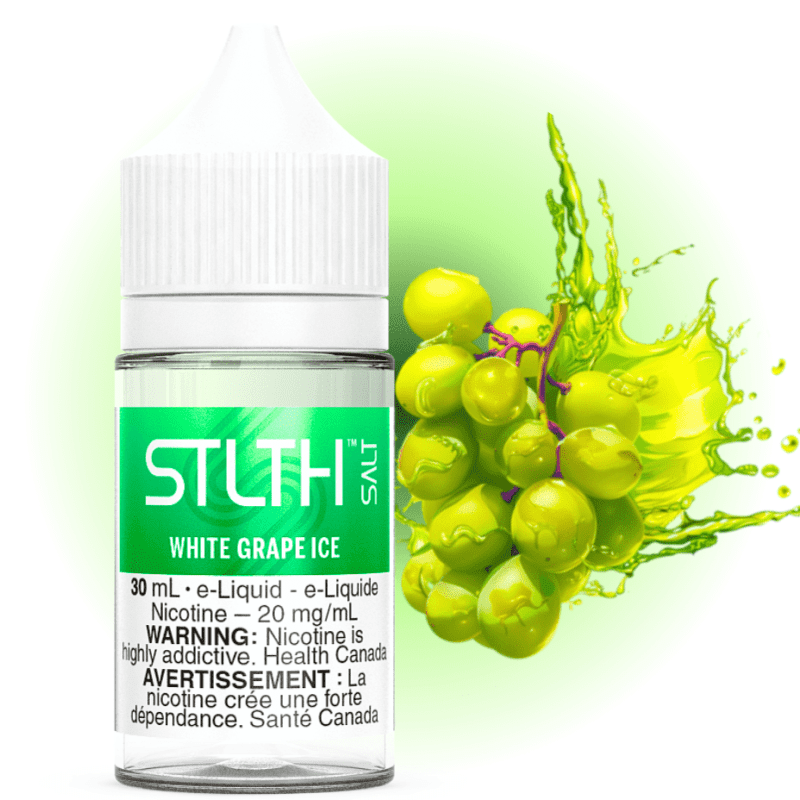 stlth salt white grape ice 30ml 20mg vapexcape vape and bong shop regina saskatchewan 31984974102591