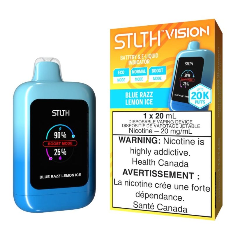 stlth vision disposable vape blue razz lemon ice vapexcape vape and bong shop regina saskatchewan 32151732551743