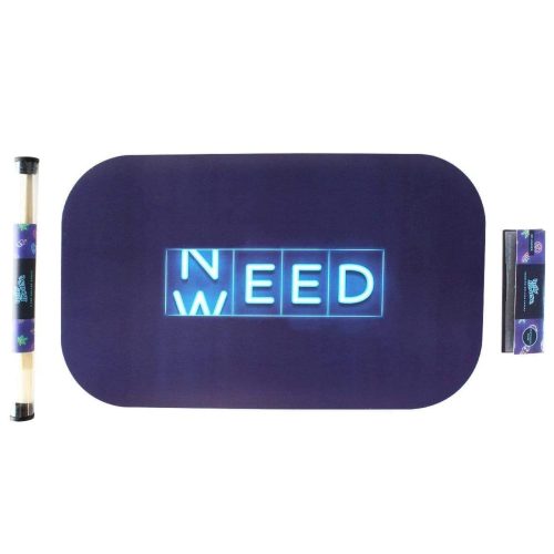 Ugly House Rolling Tray Bundle w/magnetic lid Need Weed Vapexcape Vape and Bong Shop Regina Saskatchewan