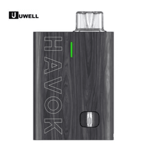 Uwell Havok R Pod Kit-950mAh 950mAh / black-wood Vapexcape Vape and Bong Shop Regina Saskatchewan