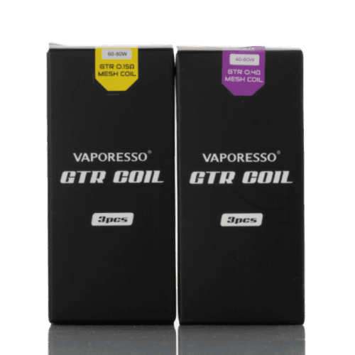 Vaporesso GTR Replacement Coils 3pck 0.15 Mesh Vapexcape Vape and Bong Shop Regina Saskatchewan