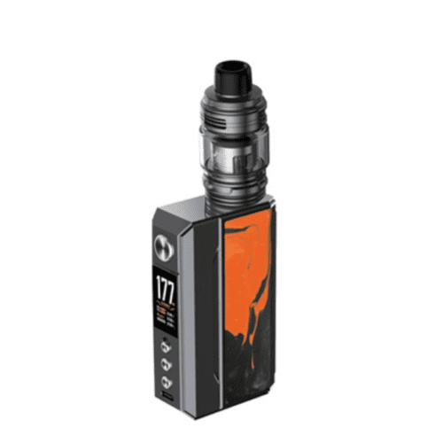 VooPoo Drag 4 Mod Kit-177W 177W / Gunmetal Tropical Orange Vapexcape Vape and Bong Shop Regina Saskatchewan