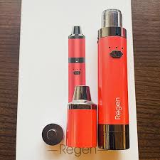 Yocan Regen Dual Quartz Vaporizer Red Vapexcape Vape and Bong Shop Regina Saskatchewan