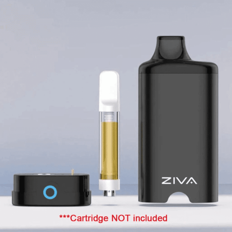 Yocan Ziva Smart 510 Battery Black Vapexcape Vape and Bong Shop Regina Saskatchewan