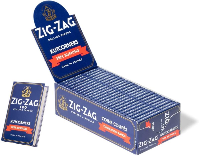 zig zag blue kutcorners rolling papers vapexcape vape and bong shop regina saskatchewan 31257134825535