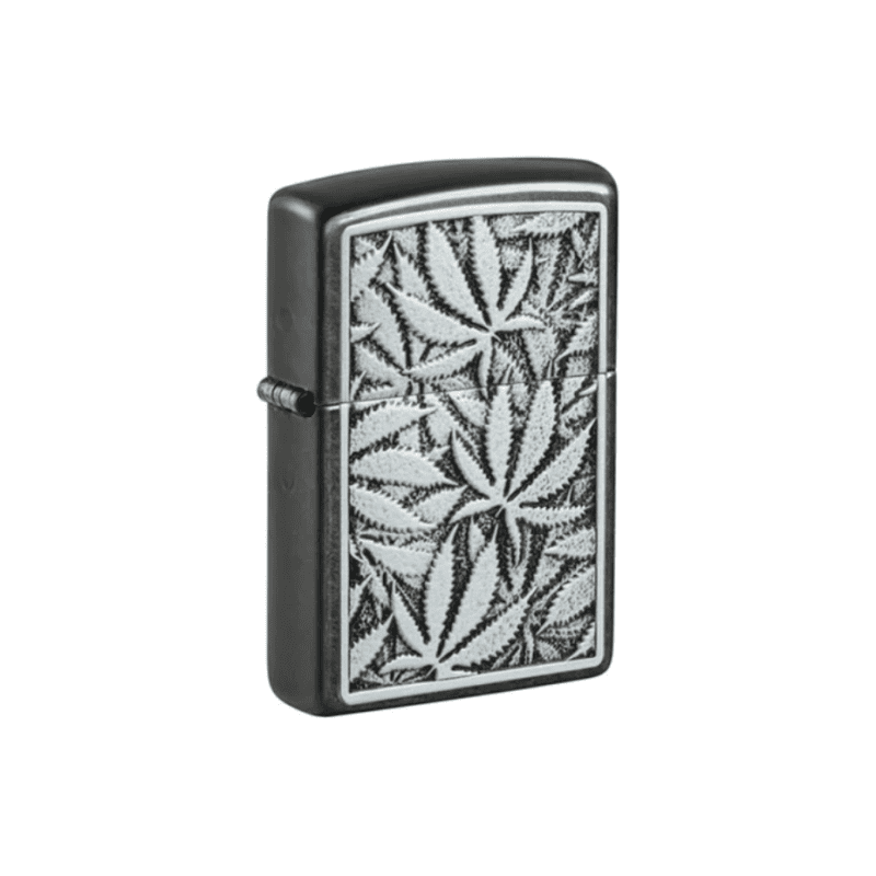 zippo lighter cannabis emblem vapexcape vape and bong shop regina saskatchewan 31256970199103